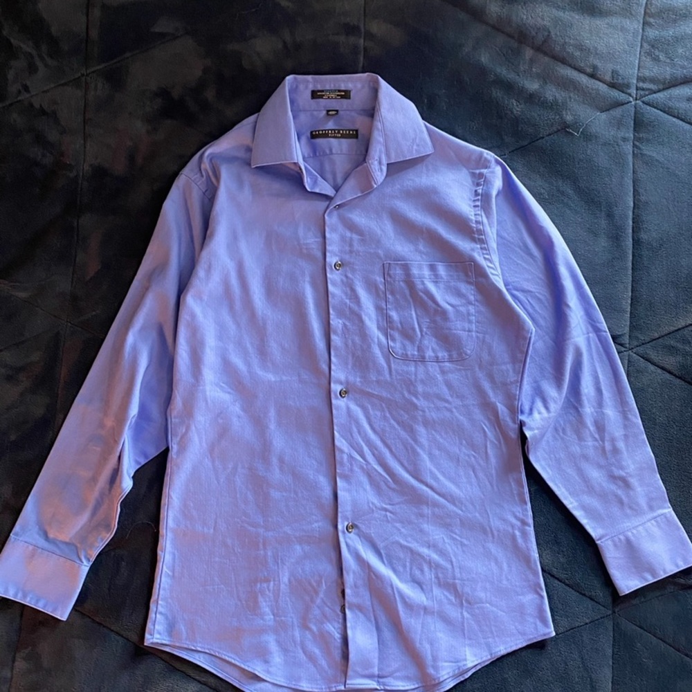 Geoffrey long sleeve collar neck